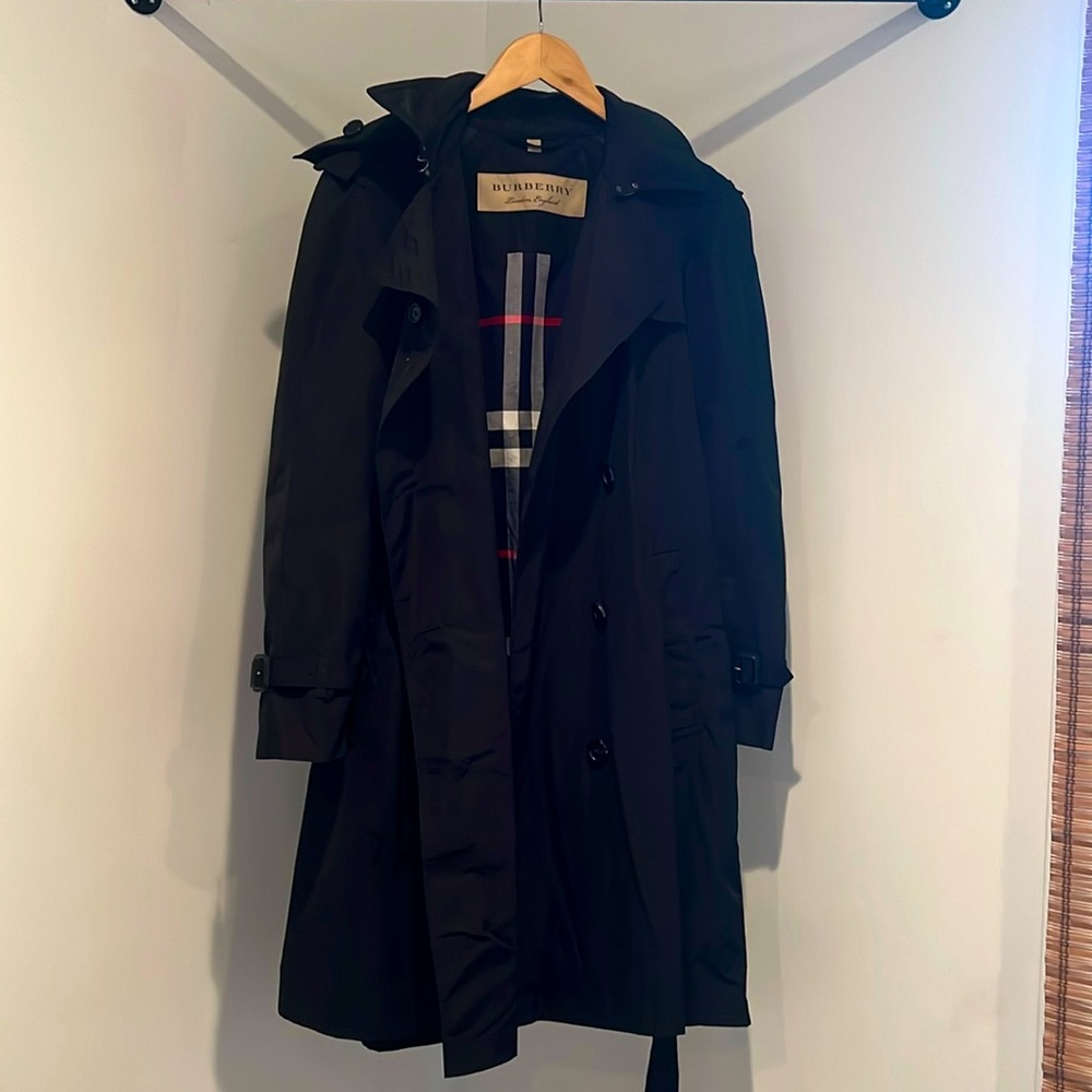 Burberry rain jacket